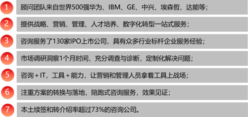 南方略咨询服务特点 南方略咨询服务特点