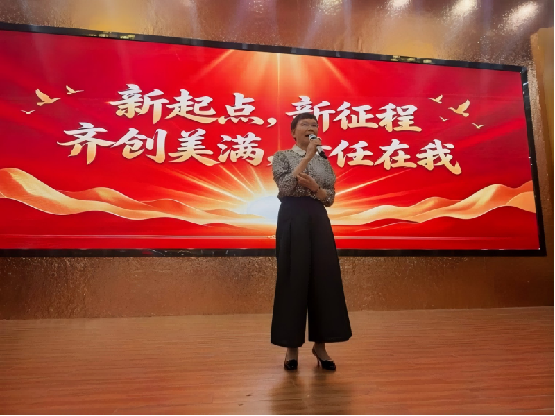 温氏大华农陈瑞爱董事长致辞图片 温氏大华农陈瑞爱董事长致辞图片